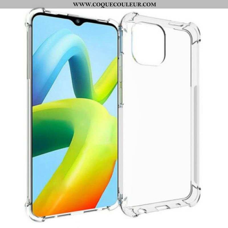 Coque Xiaomi Redmi A1 Transparente Coins Renforcés