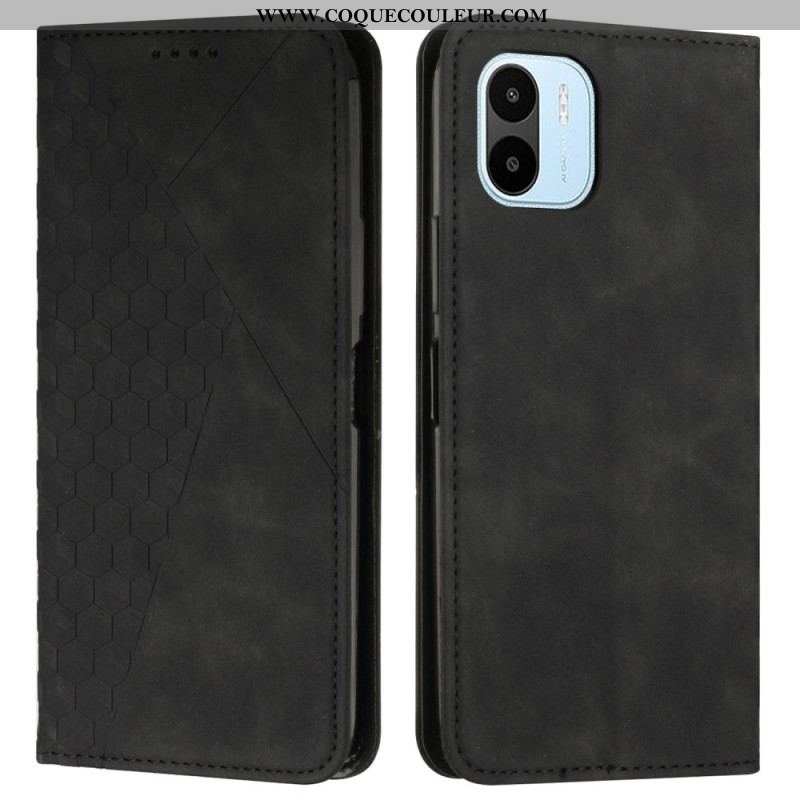 Flip Cover Xiaomi Redmi A1 Skin-Touch style Cubique