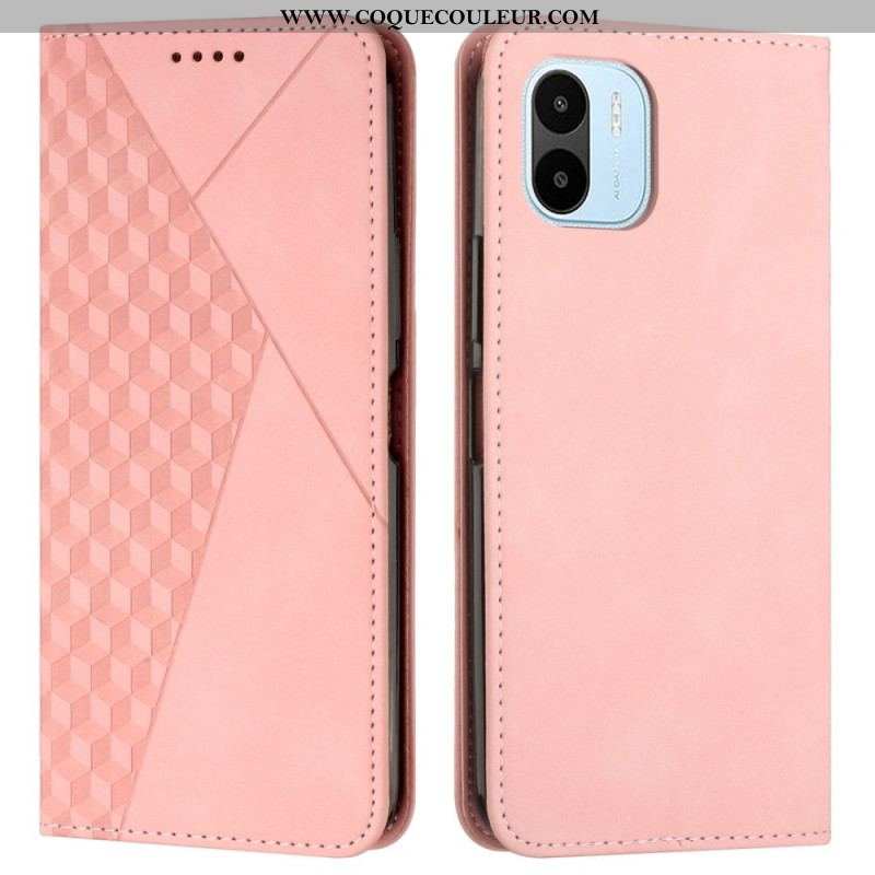 Flip Cover Xiaomi Redmi A1 Skin-Touch style Cubique