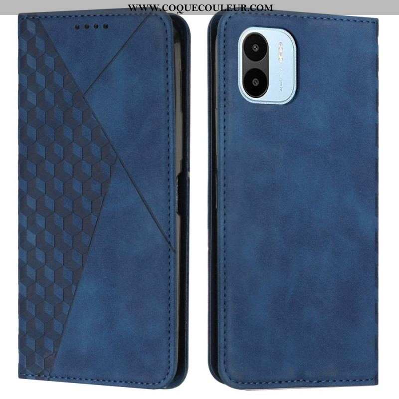 Flip Cover Xiaomi Redmi A1 Skin-Touch style Cubique