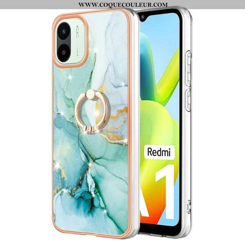 Coque Xiaomi Redmi A1 Marbre avec Anneau-Support