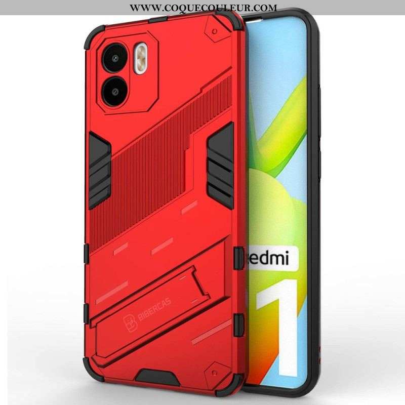 Coque Xiaomi Redmi A1 Support Amovible Deux Positions Mains Libres