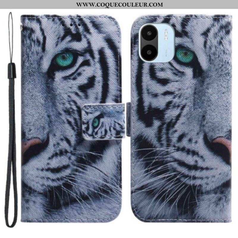 Housse Xiaomi Redmi A1 Tigre Blanc