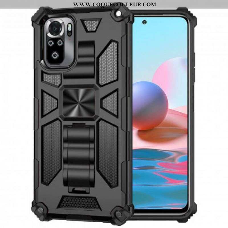 Coque Xiaomi Redmi Note 10/10S/Poco M5s Détachable avec Support Amovible