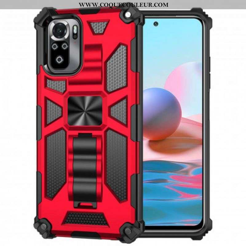 Coque Xiaomi Redmi Note 10/10S/Poco M5s Détachable avec Support Amovible