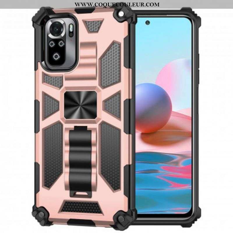 Coque Xiaomi Redmi Note 10/10S/Poco M5s Détachable avec Support Amovible