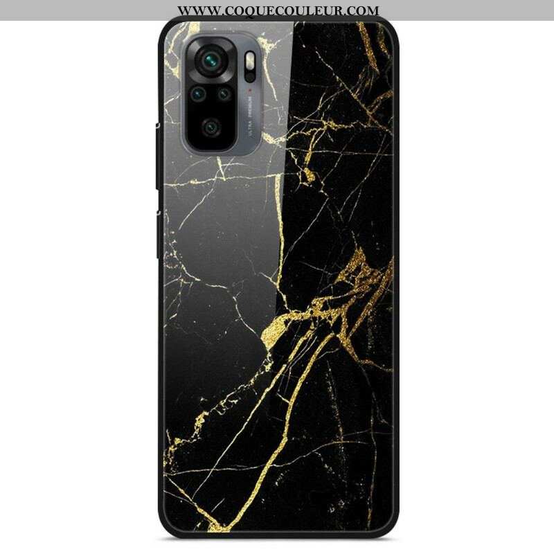 Coque Xiaomi Redmi Note 10/10S/Poco M5s Verre trempé Marbre Suprême