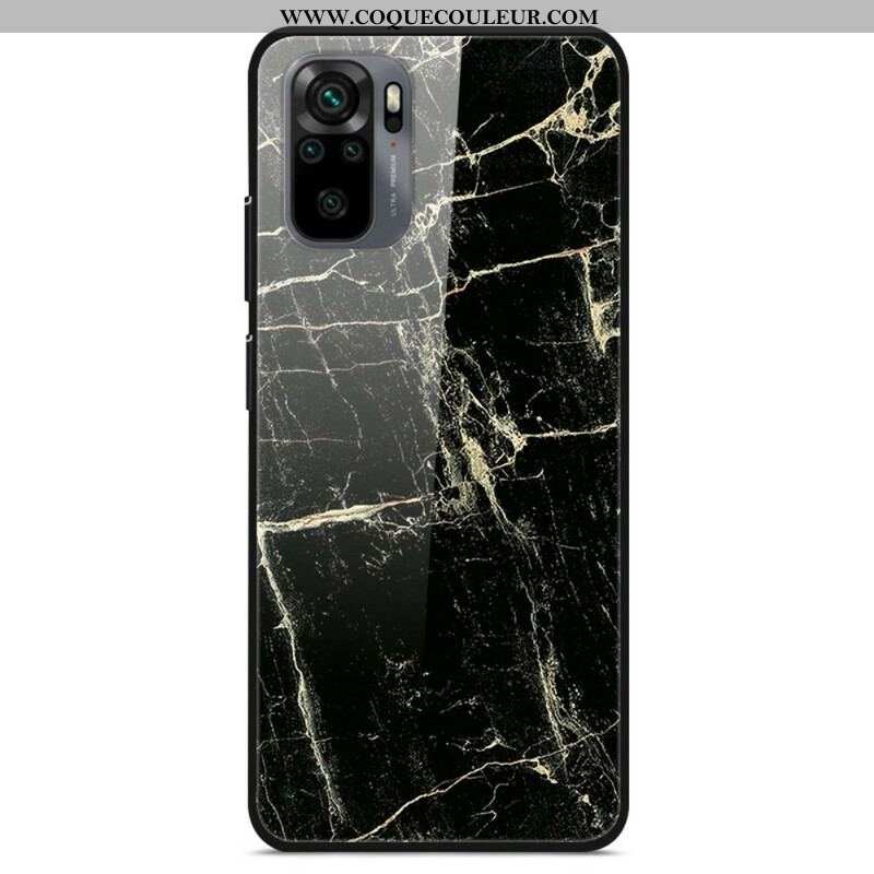 Coque Xiaomi Redmi Note 10/10S/Poco M5s Verre trempé Marbre Suprême