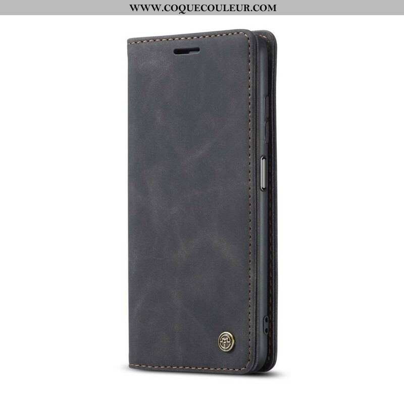 Flip Cover Xiaomi Redmi Note 10/10S/Poco M5s Effet Cuir CASEME
