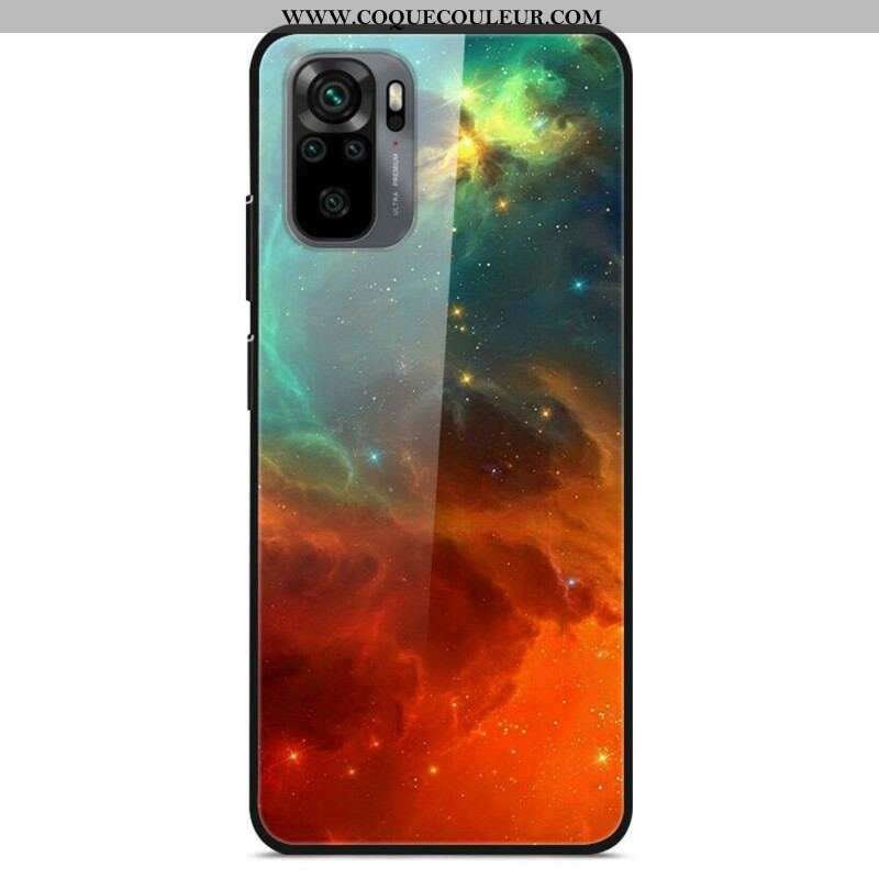 Coque Xiaomi Redmi Note 10/10S/Poco M5s Verre Trempé Premum Colors