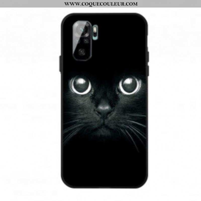 Coque Xiaomi Redmi Note 10/10S/Poco M5s Yeux de Chat