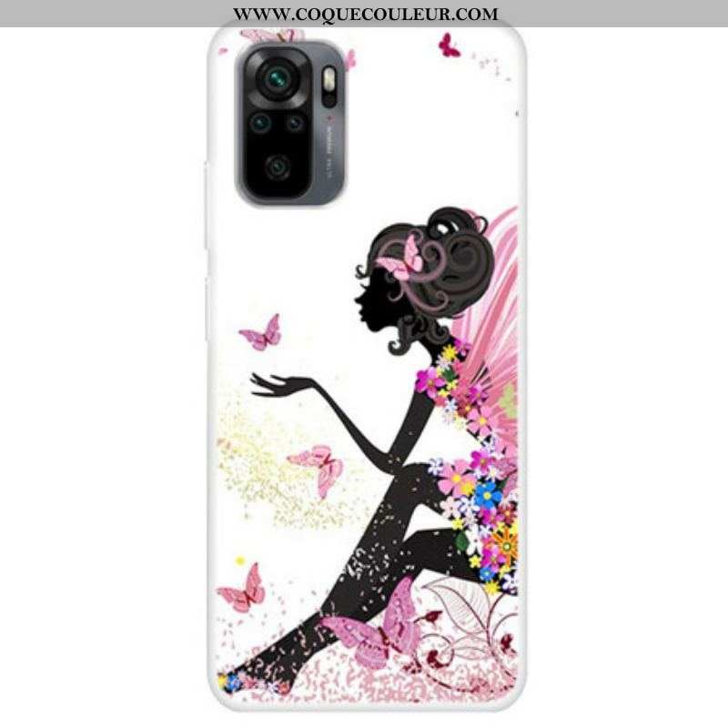 Coque Xiaomi Redmi Note 10/10S/Poco M5s Butterfly Lady