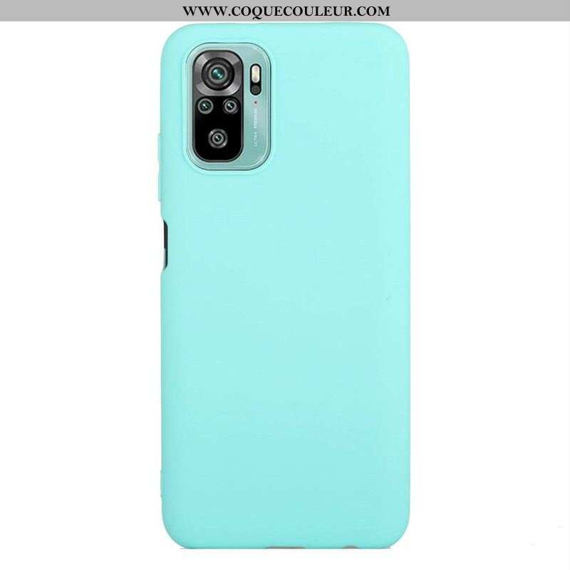 Coque Xiaomi Redmi Note 10/10S/Poco M5s Silicone Flexible Mat