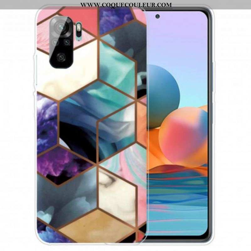 Coque Xiaomi Redmi Note 10/10S/Poco M5s Marbre Design