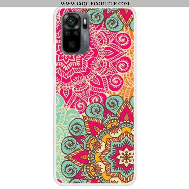 Coque Xiaomi Redmi Note 10/10S/Poco M5s Tendance Mandala