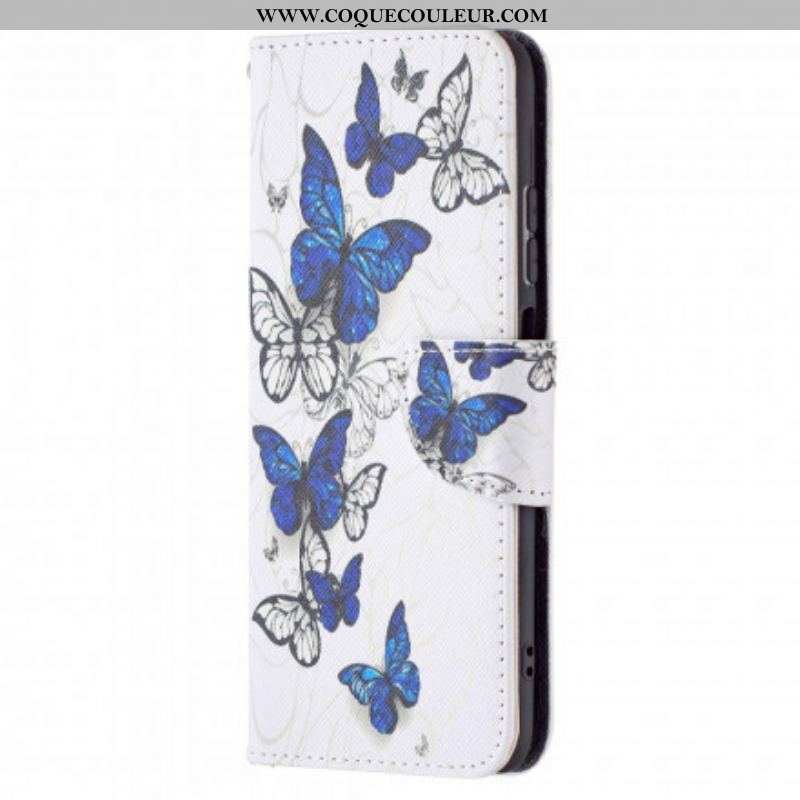 Housse Xiaomi Redmi Note 10/10S/Poco M5s Merveilleux Papillons