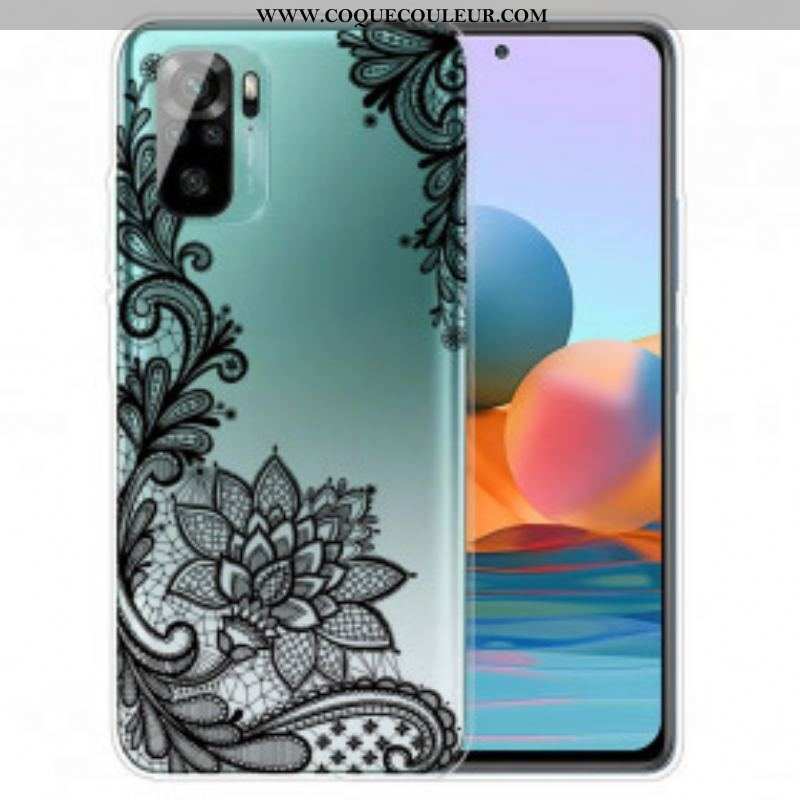 Coque Xiaomi Redmi Note 10/10S/Poco M5s Dentelle Fine