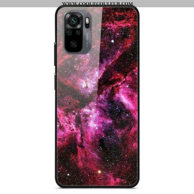 Coque Xiaomi Redmi Note 10 / Note 10s Verre Trempé Rose