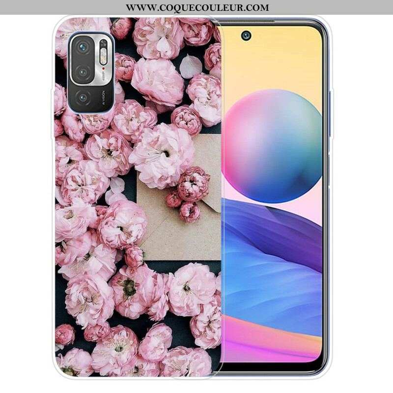 Coque Xiaomi Redmi Note 10 5G / Poco M3 Pro 5G Fleurs Intenses