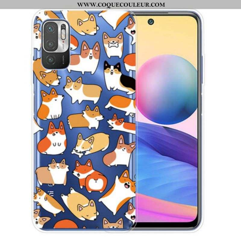 Coque Xiaomi Redmi Note 10 5G / Poco M3 Pro 5G Multiples Chiens