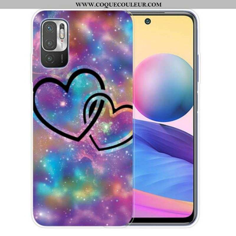 Coque Xiaomi Redmi Note 10 5G / Poco M3 Pro 5G Coeurs Enchaînés