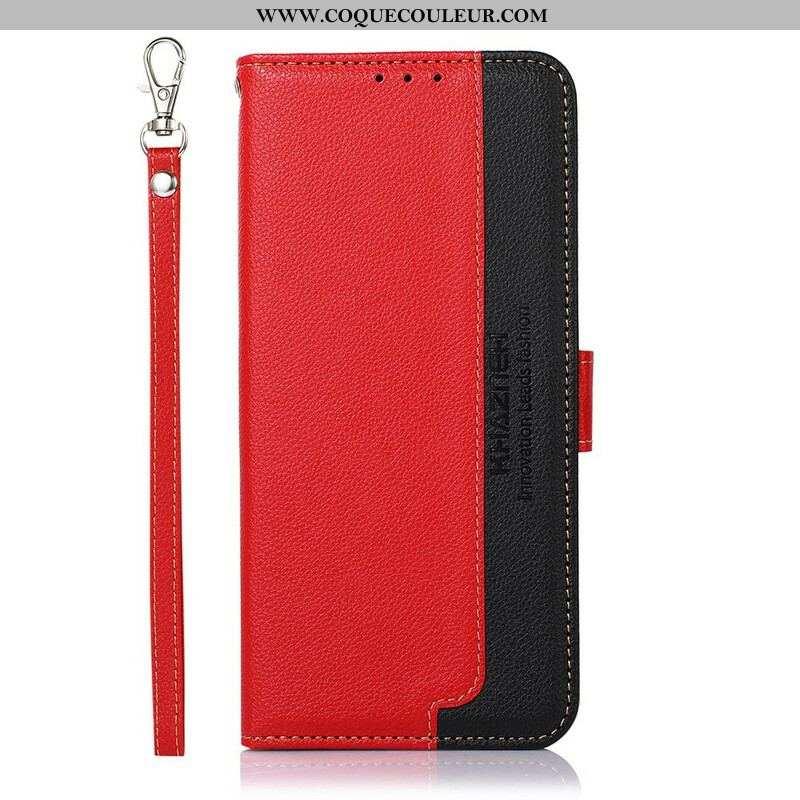 Housse Xiaomi Redmi Note 10 5G / Poco M3 Pro 5G Style Litchi RFID