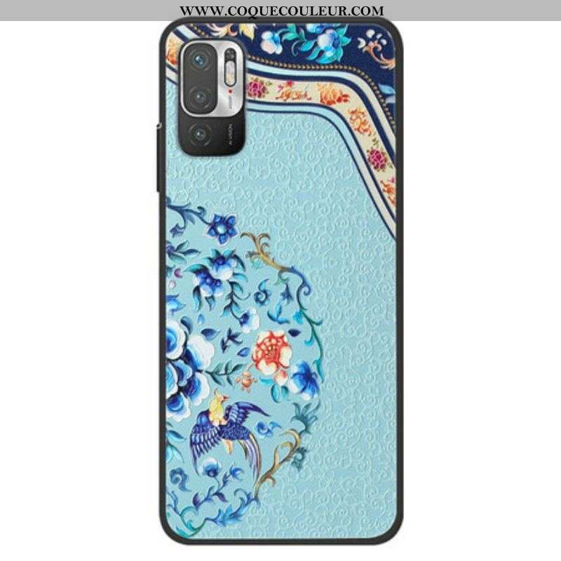 Coque Xiaomi Redmi Note 10 5G / Poco M3 Pro 5G Oiseau et Fleur