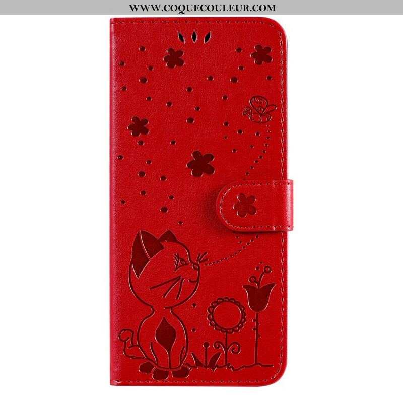 Housse Xiaomi Redmi Note 10 5G / Poco M3 Pro 5G Chat Aniné
