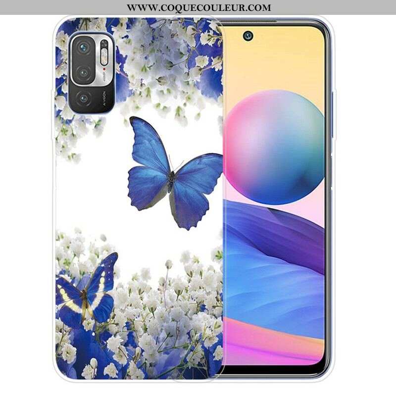 Coque Xiaomi Redmi Note 10 5G / Poco M3 Pro 5G Papillons Design