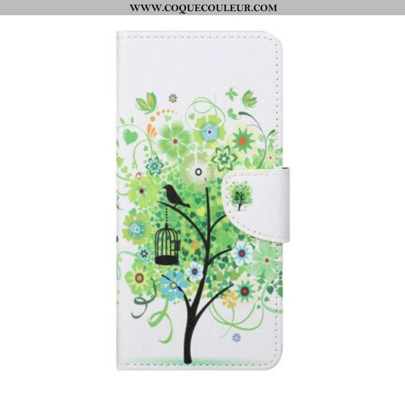 Housse Xiaomi Redmi Note 10 5G / Poco M3 Pro 5G Arbre Feuillage Vert