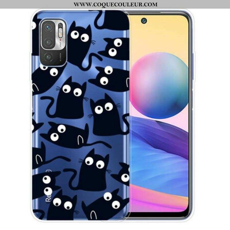 Coque Xiaomi Redmi Note 10 5G / Poco M3 Pro 5G Souris Noires