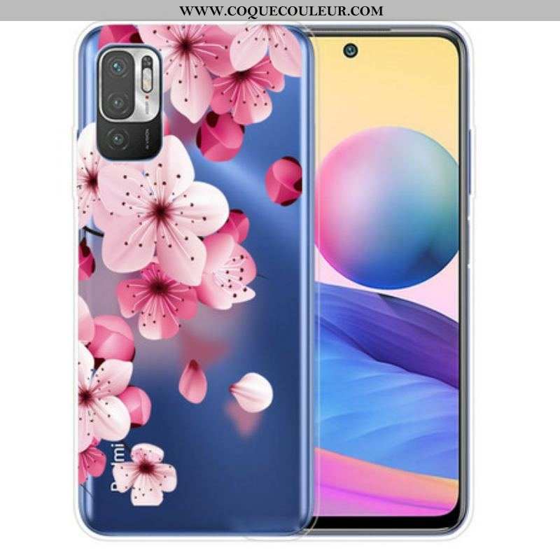 Coque Xiaomi Redmi Note 10 5G / Poco M3 Pro 5G Petites Fleurs Roses