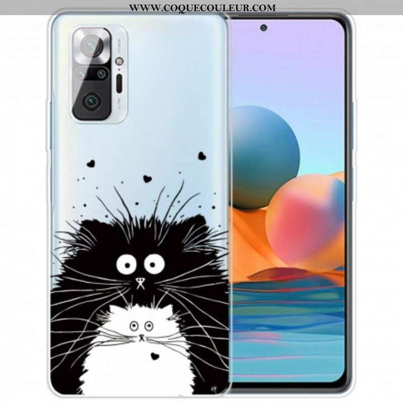 Coque Xiaomi Redmi Note 10 Pro Regarde les Chats