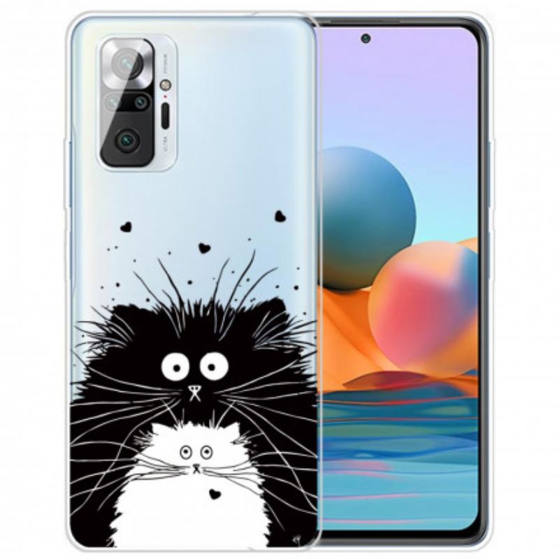 Coque Xiaomi Redmi Note 10 Pro Regarde les Chats