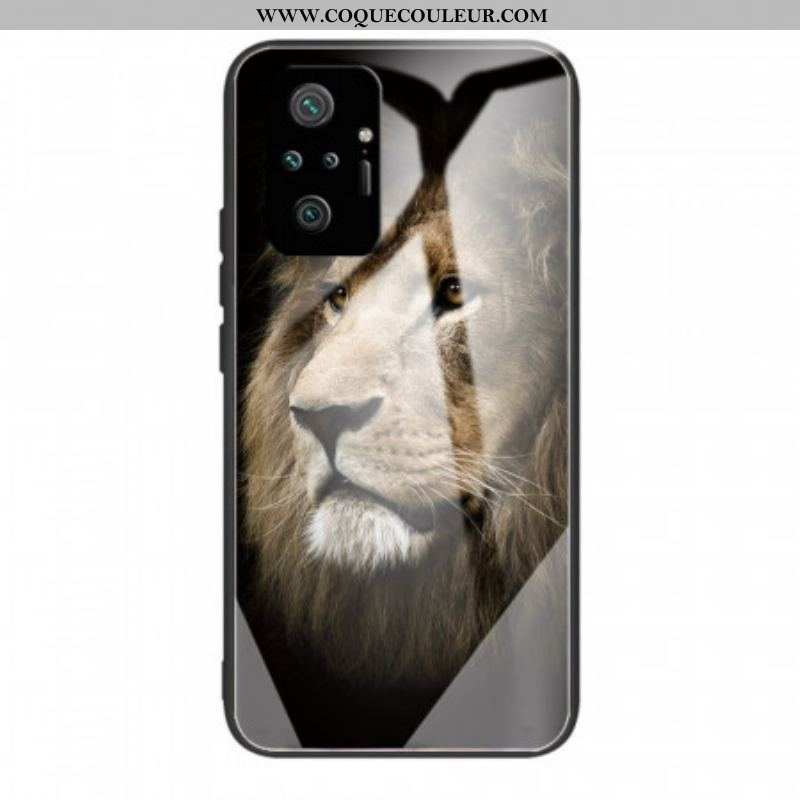 Coque Xiaomi Redmi Note 10 Pro Verre Trempé Tête de Lion