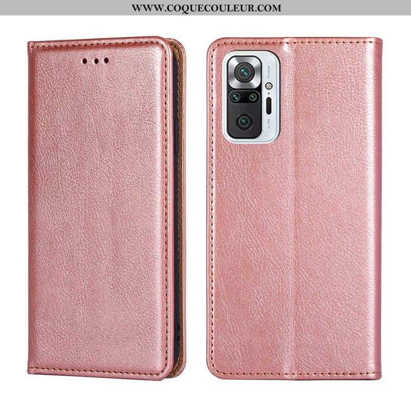 Flip Cover Xiaomi Redmi Note 10 Pro Style Cuir Vintage