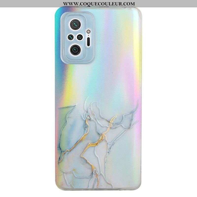 Coque Xiaomi Redmi Note 10 Pro Marbre Effet Laser