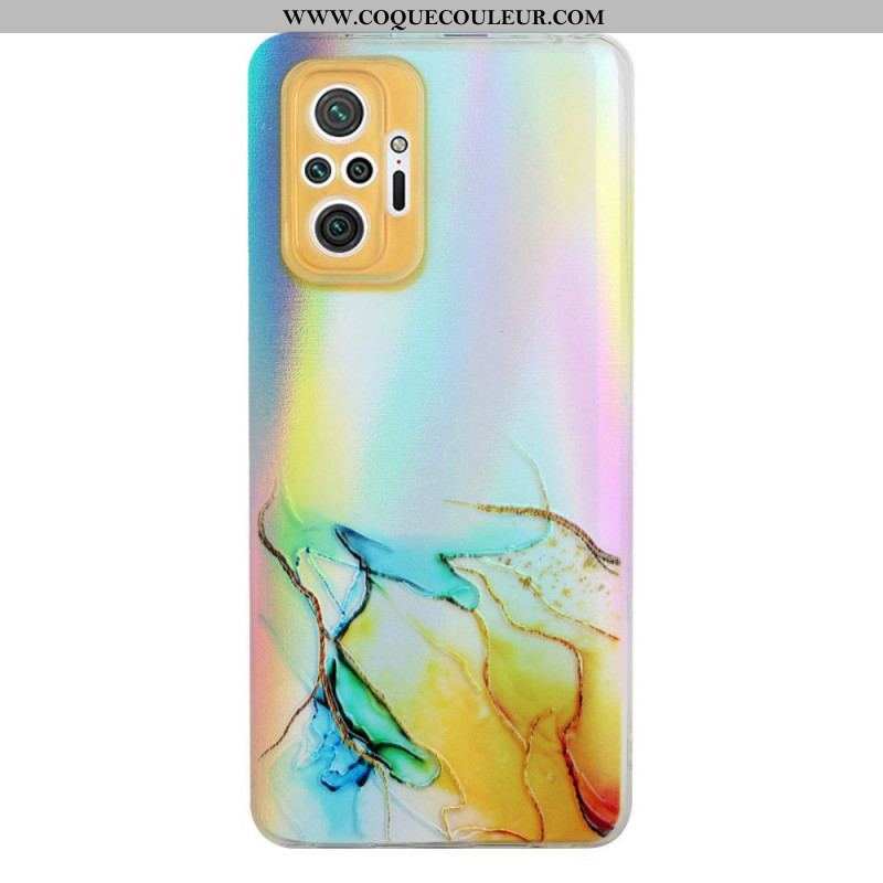 Coque Xiaomi Redmi Note 10 Pro Marbre Effet Laser