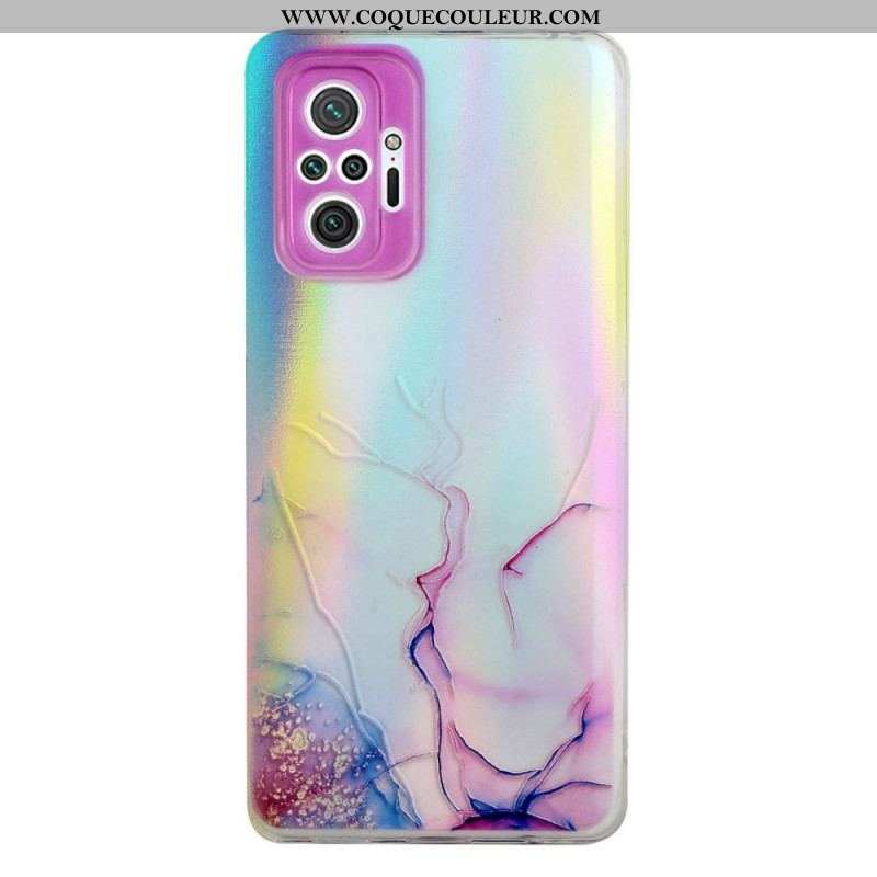 Coque Xiaomi Redmi Note 10 Pro Marbre Effet Laser