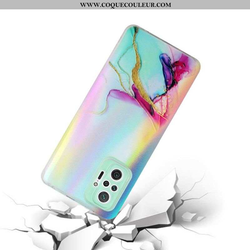 Coque Xiaomi Redmi Note 10 Pro Marbre Effet Laser