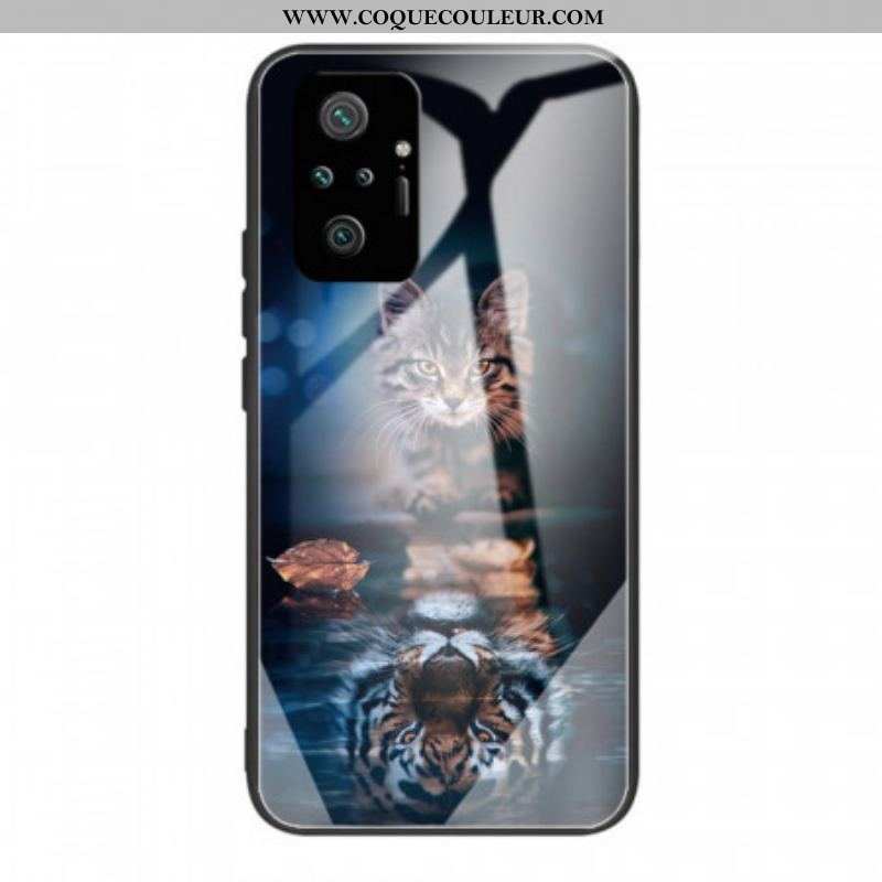 Coque Xiaomi Redmi Note 10 Pro Verre Trempé Mon Tigre