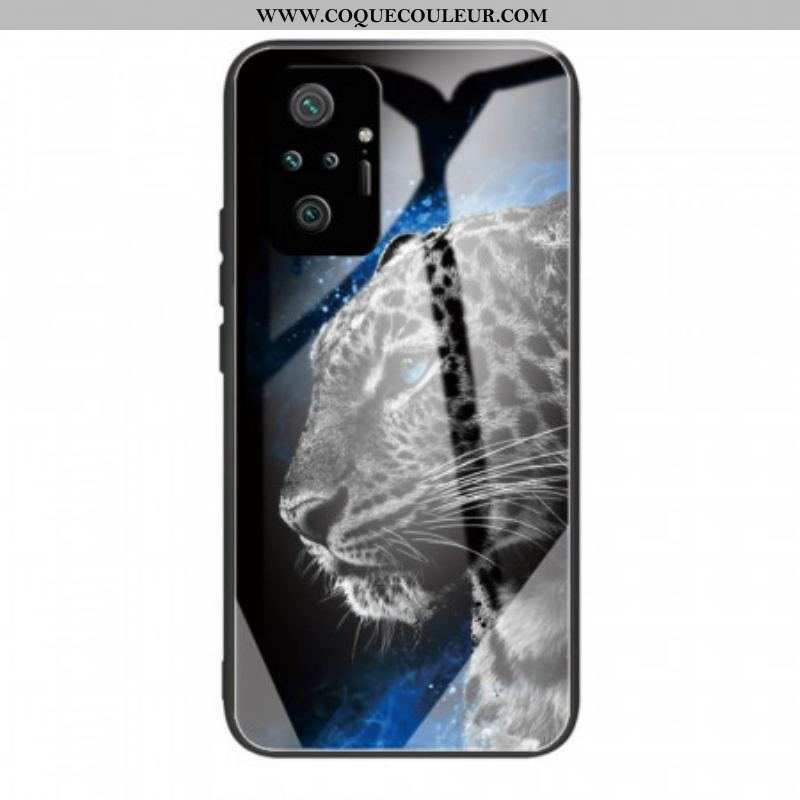 Coque Xiaomi Redmi Note 10 Pro Verre Trempé Face de Félin