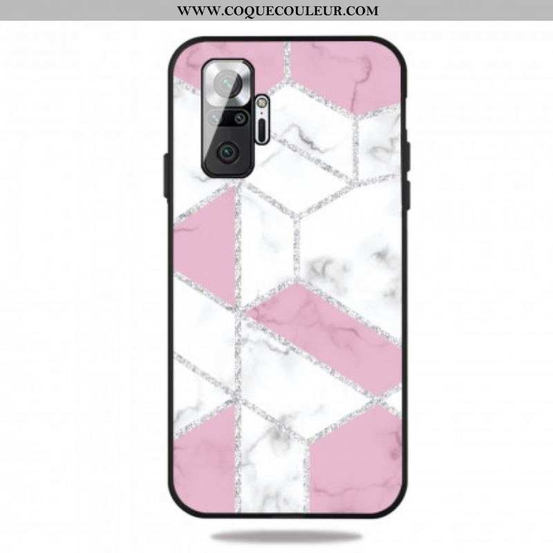 Coque Xiaomi Redmi Note 10 Pro Marbre Paillettes