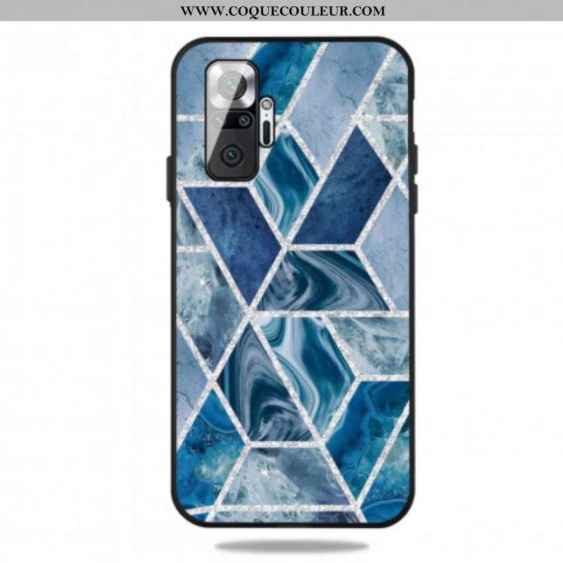 Coque Xiaomi Redmi Note 10 Pro Marbre Paillettes