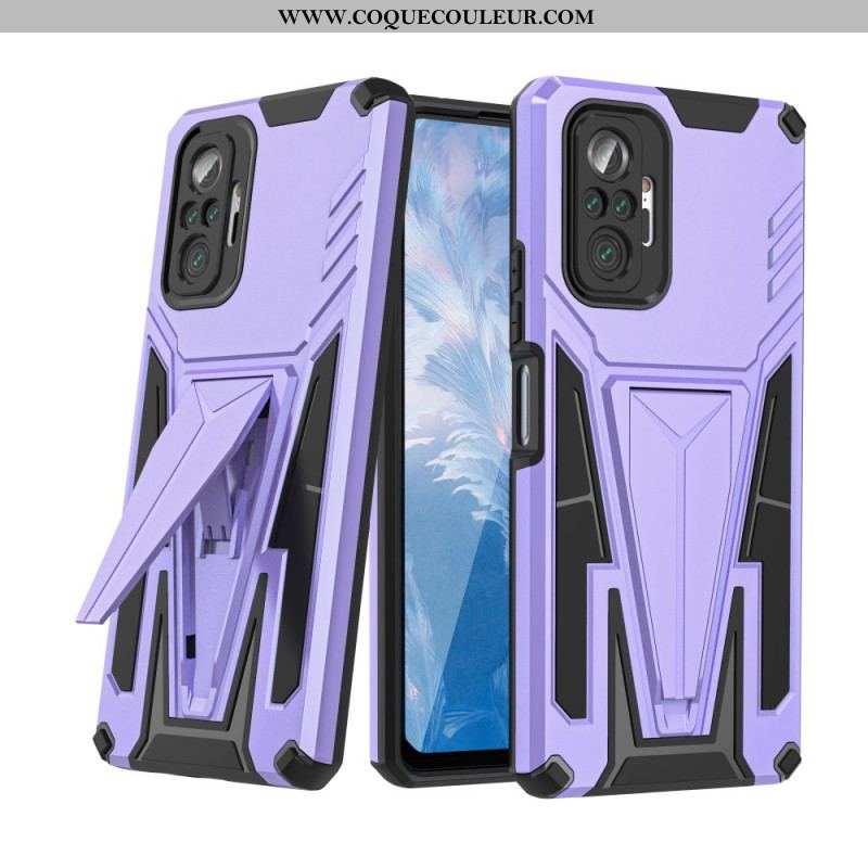 Coque Xiaomi Redmi Note 10 Pro Résistante Support Amovible