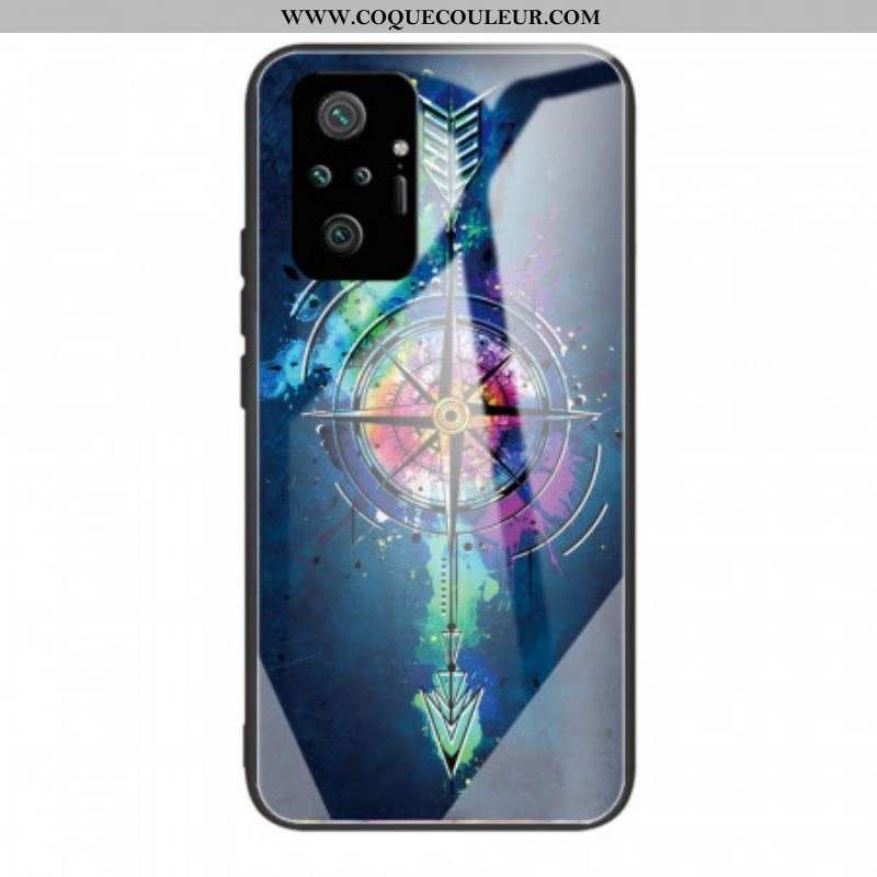 Coque Xiaomi Redmi Note 10 Pro Verre Trempé Flèche