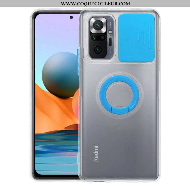 Coque Xiaomi Redmi Note 10 Pro Protège Appareil Photo avec Support