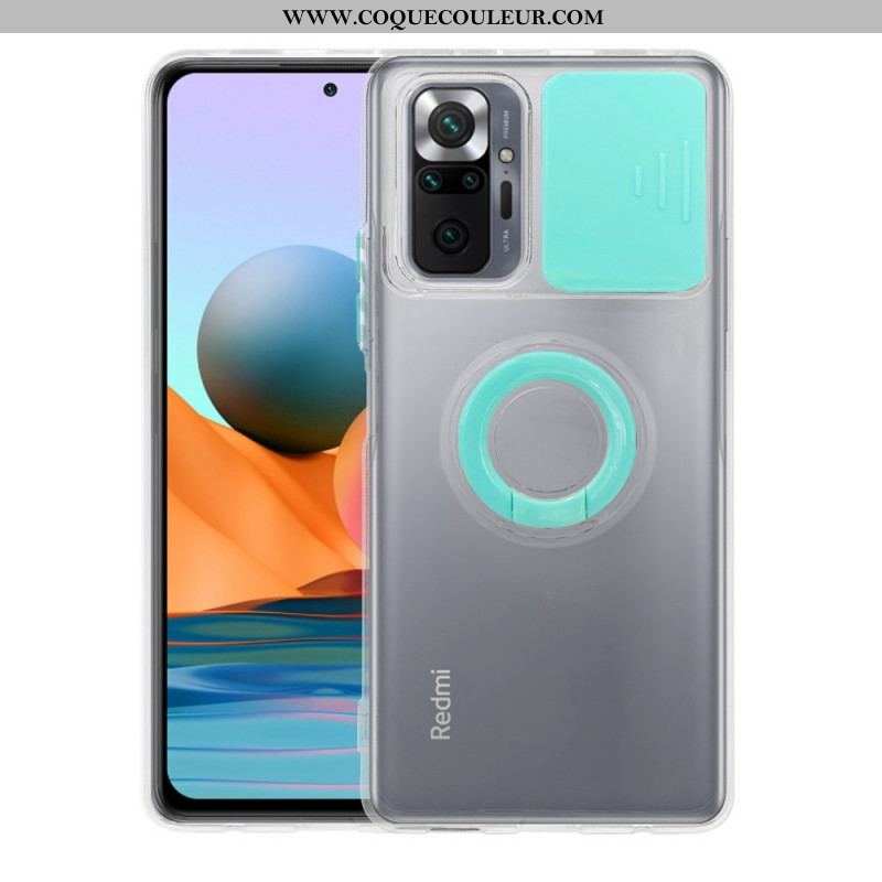 Coque Xiaomi Redmi Note 10 Pro Protège Appareil Photo avec Support