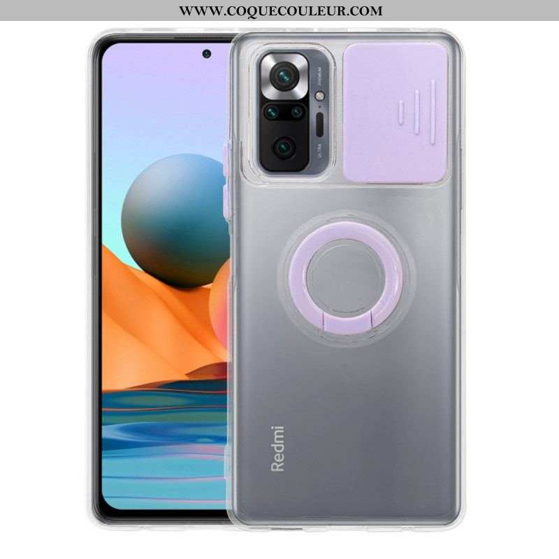 Coque Xiaomi Redmi Note 10 Pro Protège Appareil Photo avec Support