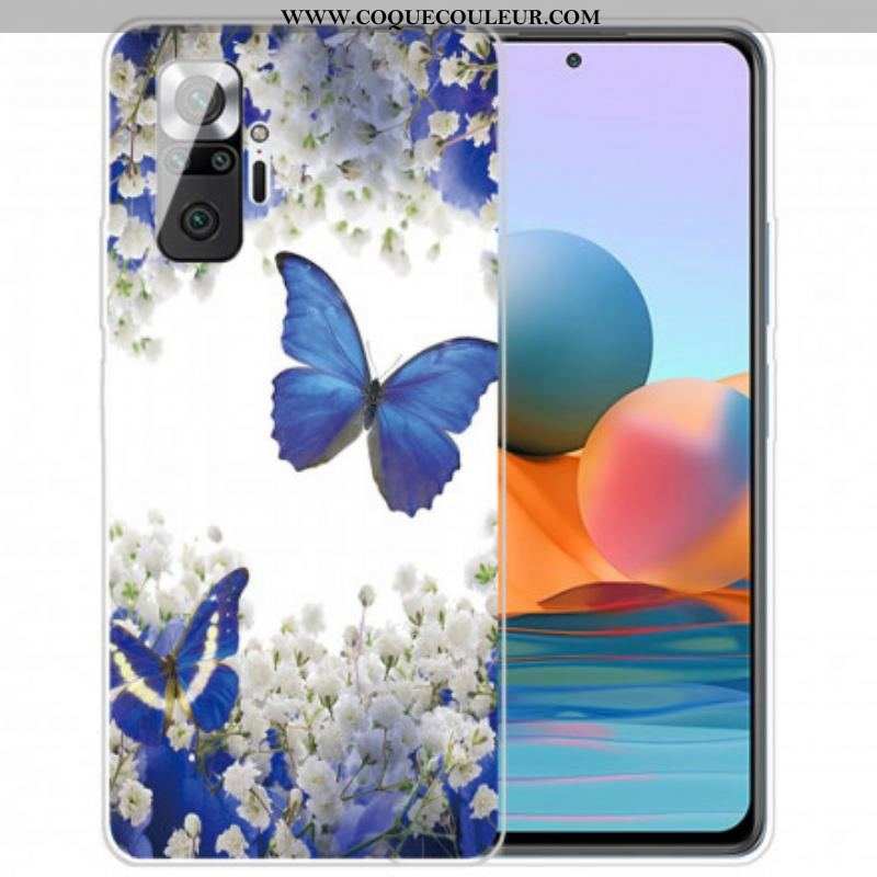 Coque Xiaomi Redmi Note 10 Pro Vol de Papillons